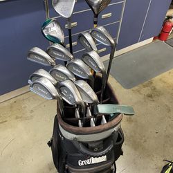 Tall Players Golf Clubs & Bag