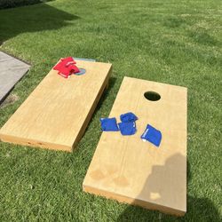 Cornhole Set Barely Used! Corn Hole
