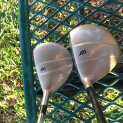 Mizuno #1  T-Zoid Golf Driver T3 Titanium & #5 Hybrid Wood Club 