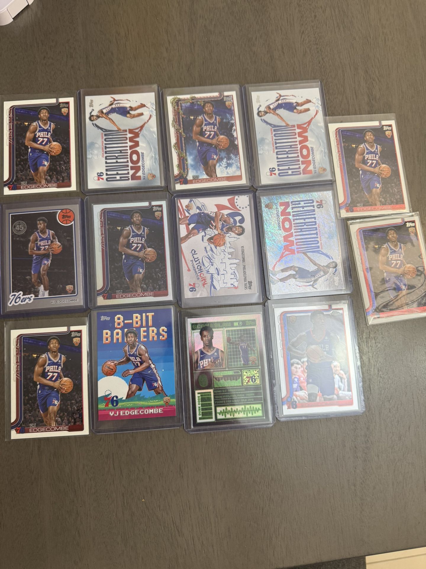 Vj Edgecombe Rookie Lot