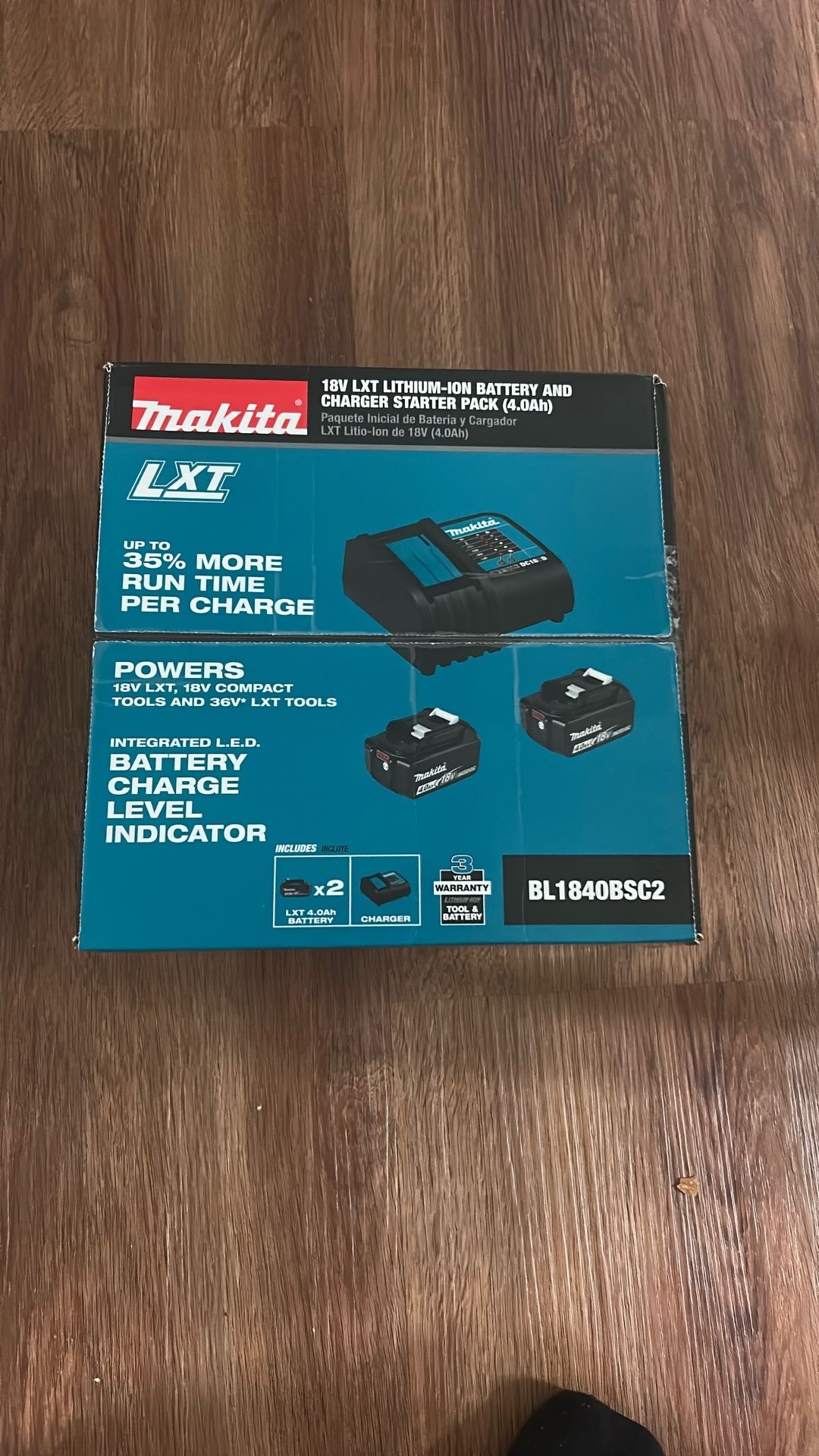 Makita 2 battery And charger