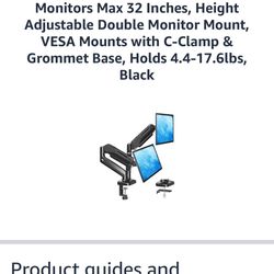 Dual Monitor Mount 