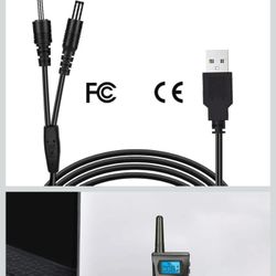 Mrgru Replacement Charger Cable for Dog Shock Collar Compatible with PET/Flittor/Petsafe/PetSpy/PetTech/Pettrainer Dog Shock Collars and Other Trainin