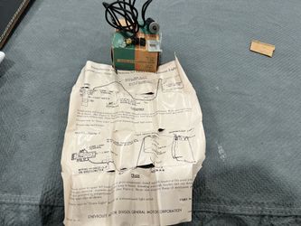 53-54  Chevy Belair NOS Glove Box Light 