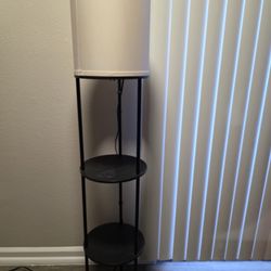 Floor Lamp With Selves