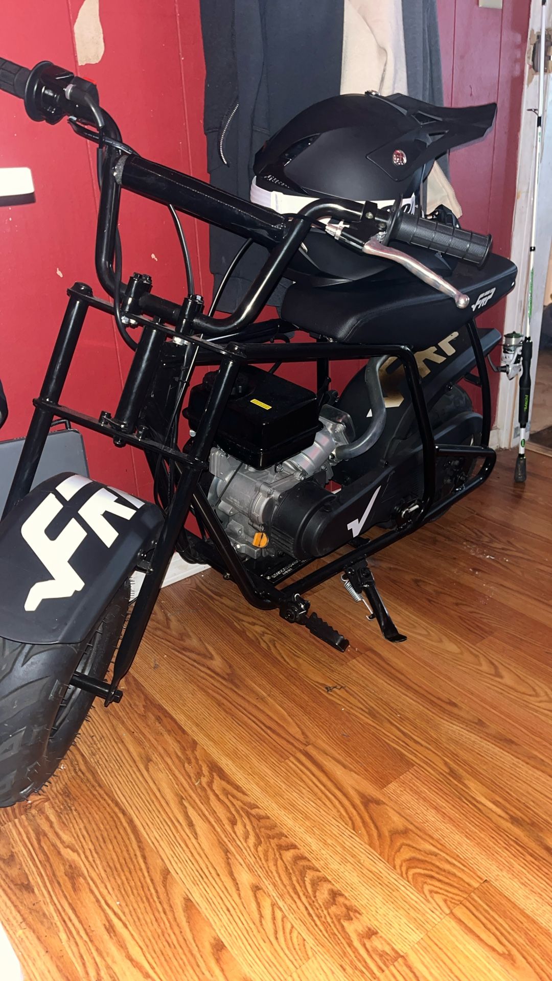 FRP MINI BIKE LOOKING FOR E BIKE OR CASH OR PC