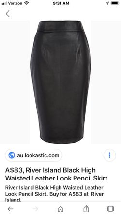 Amati Leather Skirt