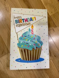 Happy Birthday Count Down Box by Martha Stewart