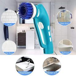 Finether Handheld Power Scrubber with Leather Care Spin Cordless Cleaning Brush