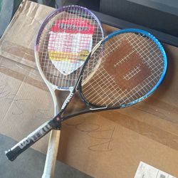 New Wilson Tennis Rackets 