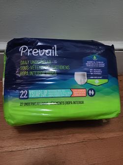 A Pack Of Prevail Extra Absorbency Daily Underwear