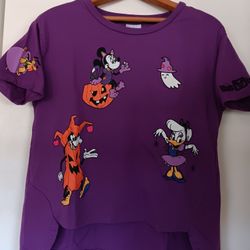 Disney Halloween Tshirt Size Youthxl/womens Small