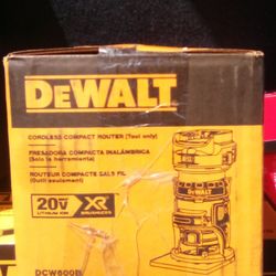 DEWALT DCW600  Cordless Router. NIB