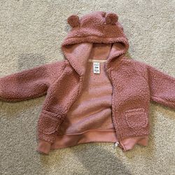 12 Month Baby Teddy Jacket