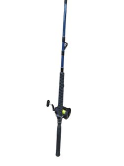 Ocean Master Omsu-3c Blue Fishing Rod & Reel Combo
