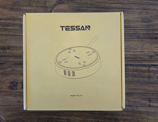 TESSAN TS-110 Power Strip with USB Charger
