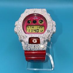 Iced Out Bathing Ape Casio G-shock DW-6900 Bape x Kid Cudi x Limited Edition