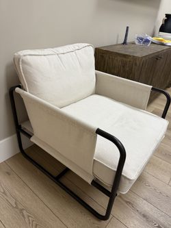 Four Hands 2 Like New Accent Chairs For Sale. Oversized.