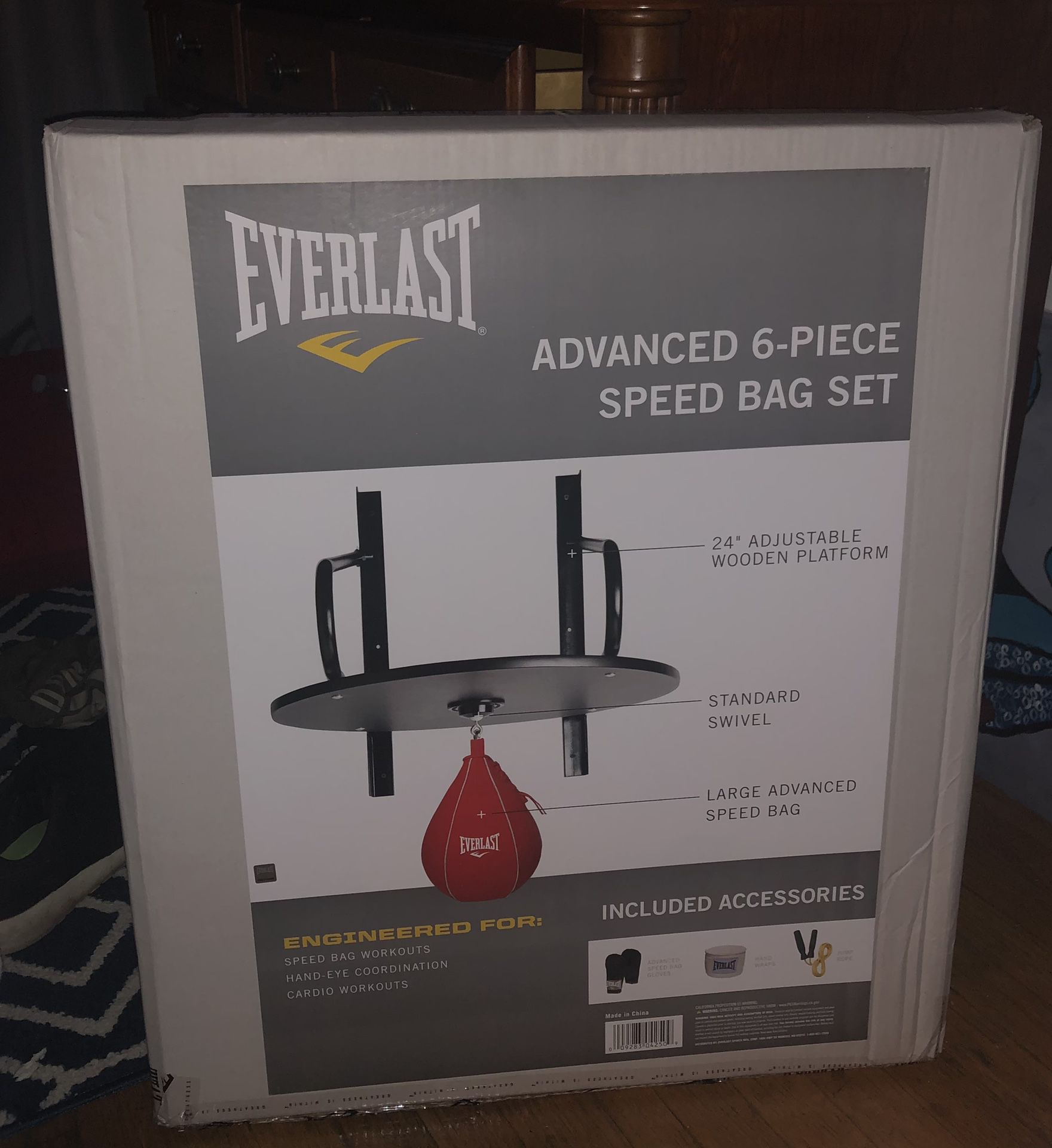 Everlast Speed Bag Set