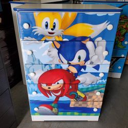 New Sonic Character Drawer Dresser Chest Available In Other Characters Come Visit Our Store In Paramount 
