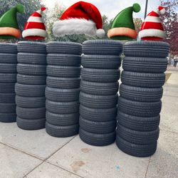 195-60-15 Tires 299$ Installed 