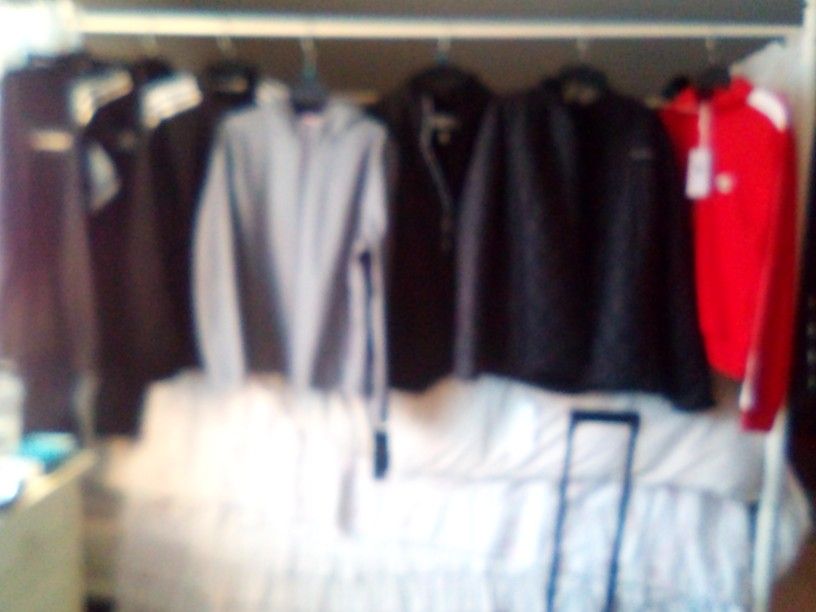 North face,Columbia,Adidas,Tommy Hil,Calvin Klein,Under Armour 