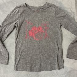 Youth Girls Medium 7/8 Drum Instrument Shirt