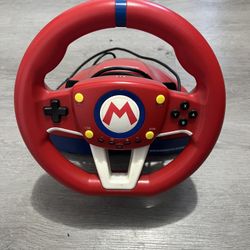 Mario Kart Racing Steering wheel and pedals