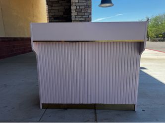 Checkstand cash wrap desk