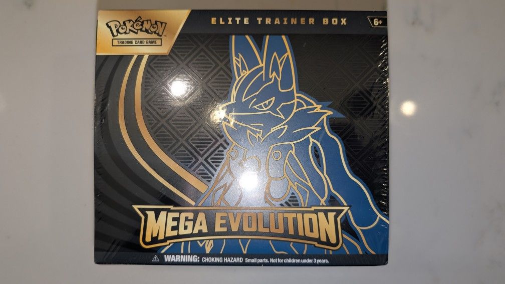 Pokemon Trading Card Game - Mega Evolution Elite Trainer Box - Mega Lucario