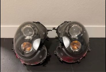 2011-2015 MINI Cooper R55 R56 R57 R58 R59 OEM Bi-Xenon Headlights Pair LH RH w/Modules.