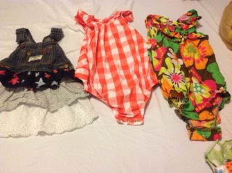 Three 12 month outfits