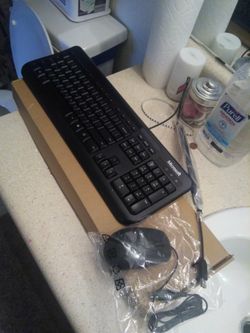 DELL KEYBOARD with MOUSE DELL