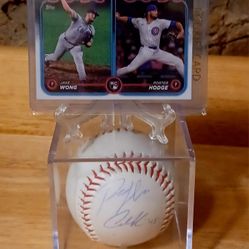 Cubs Autographed Baseball 