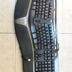 Microsoft Computer Keyboard Used 