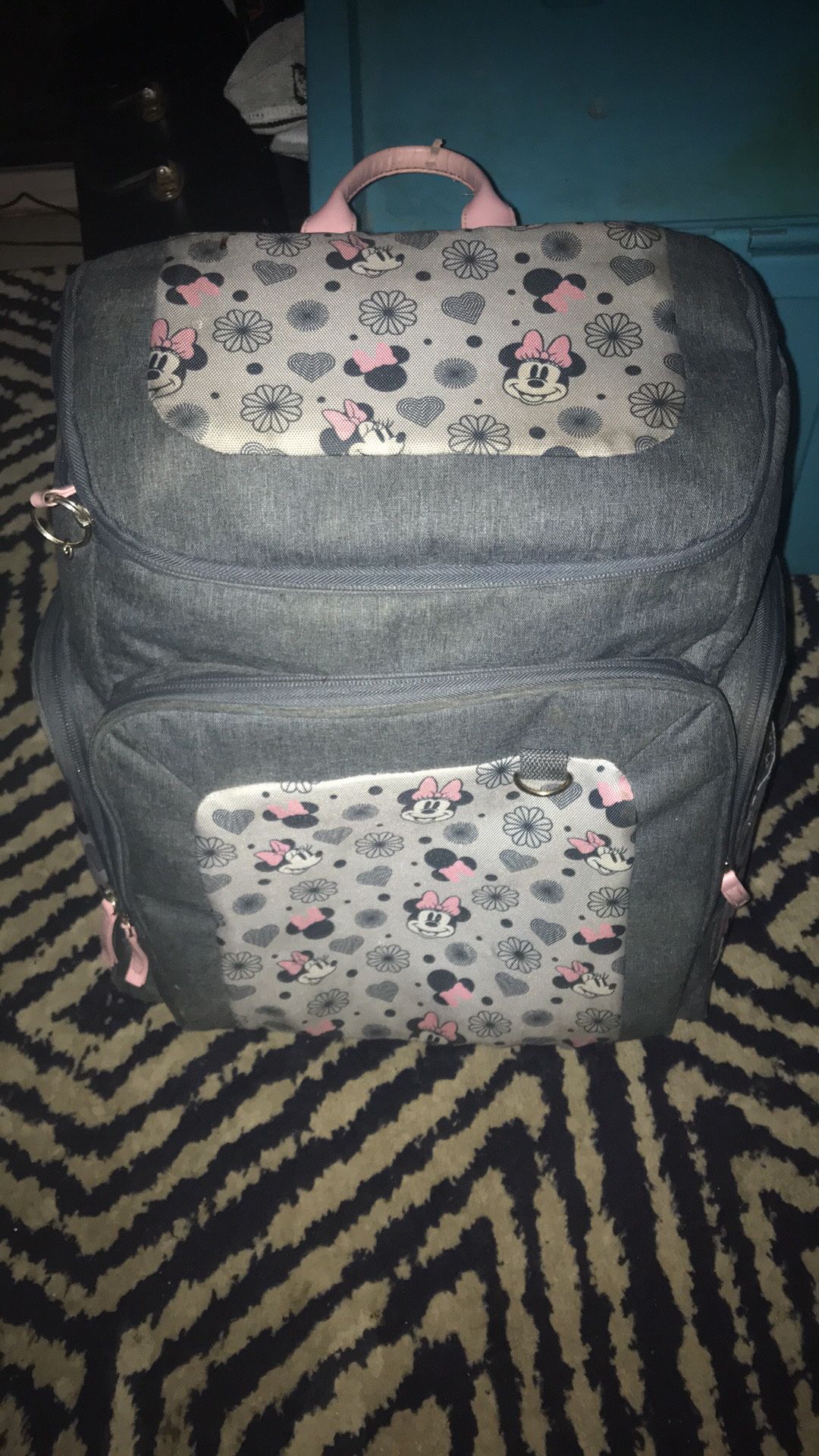 Designer Disney Minnie Mouse Diaper Bag
