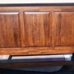 Hardwood Queen Bed frame with Headboard