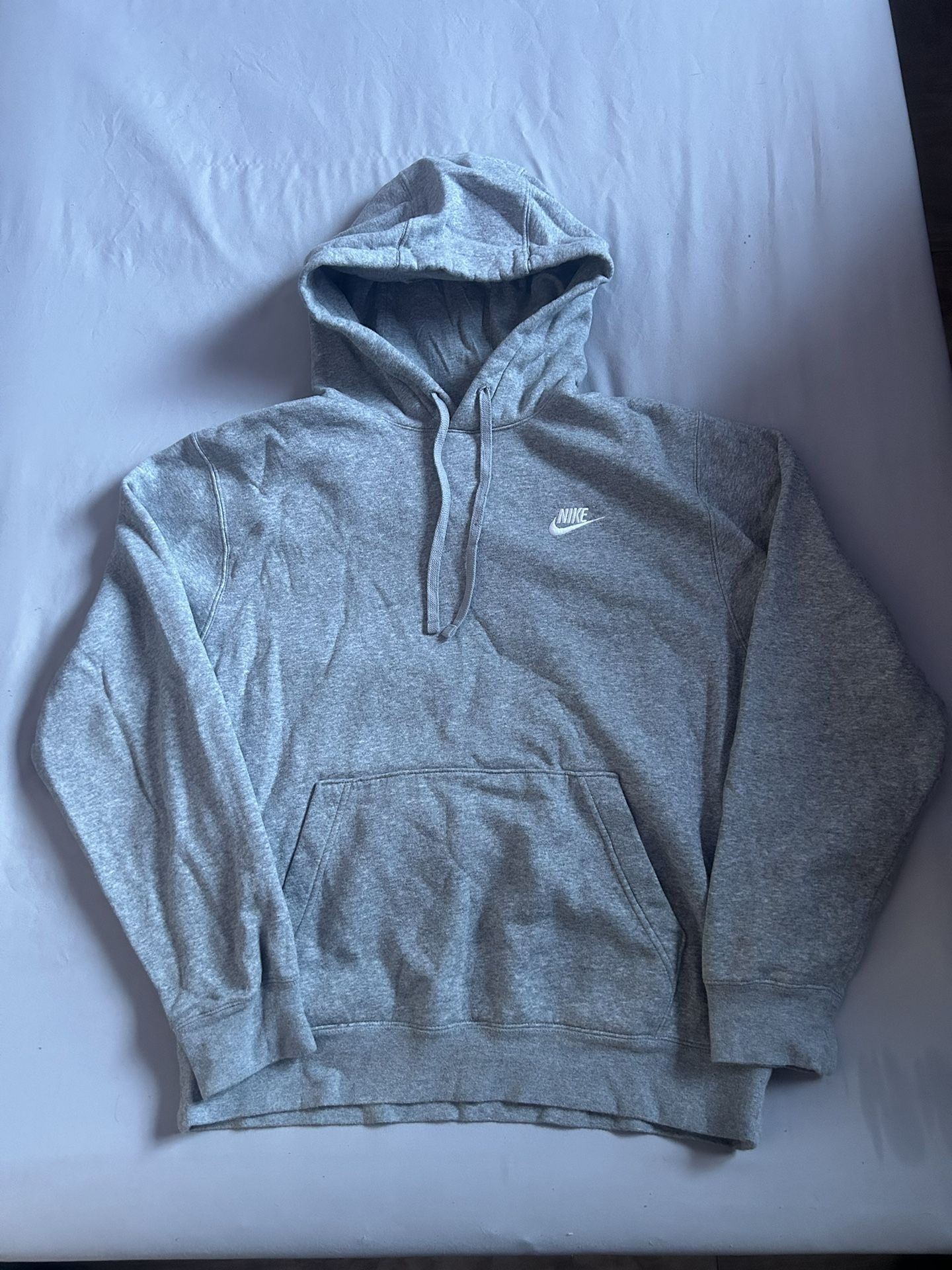 Grey Nike Hoodie Size Medium