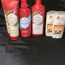 Men’s Old Spice Personal Care Bundle: Deodorant/ Shampoo/ Conditioner 