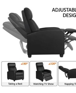 Recliner Chair with Footrest
