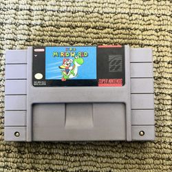 Super Mario World For Super Nintendo 