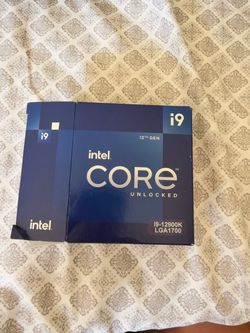 Cpu i9-12900k