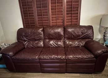 Real Leather Couches 