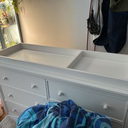 Pottery Barn Topper ONLY To Change Baby, NEW. Dresser NOT included