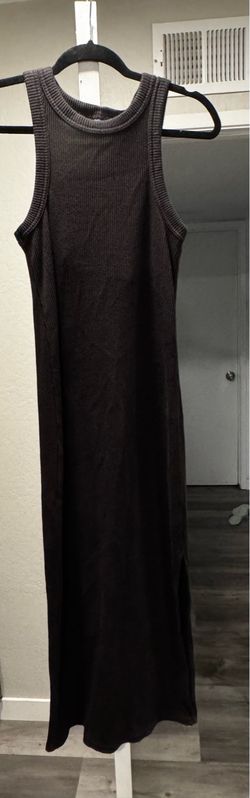 Old Navy, black long tank top dress