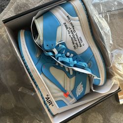 Off-White x Air Jordan 1 Retro High OG 'UNC'