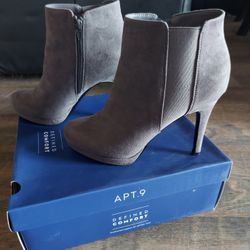 Apt. 9 Biennial High Heel Ankle Boots Women's 8.5