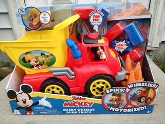 Mickey Mouse Fun House Wacky Wheeler Dump Truck