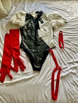 Cruella De Vil Halloween Costume Set