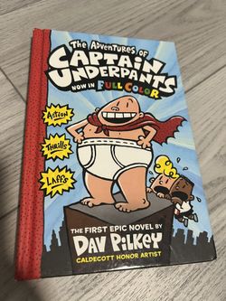 Captain Underpants Hard Cover Books Like New!